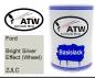 Preview: Ford, Bright Silver Effect (Wheel), ZJLC: 500ml Lackdose, von ATW Autoteile West.